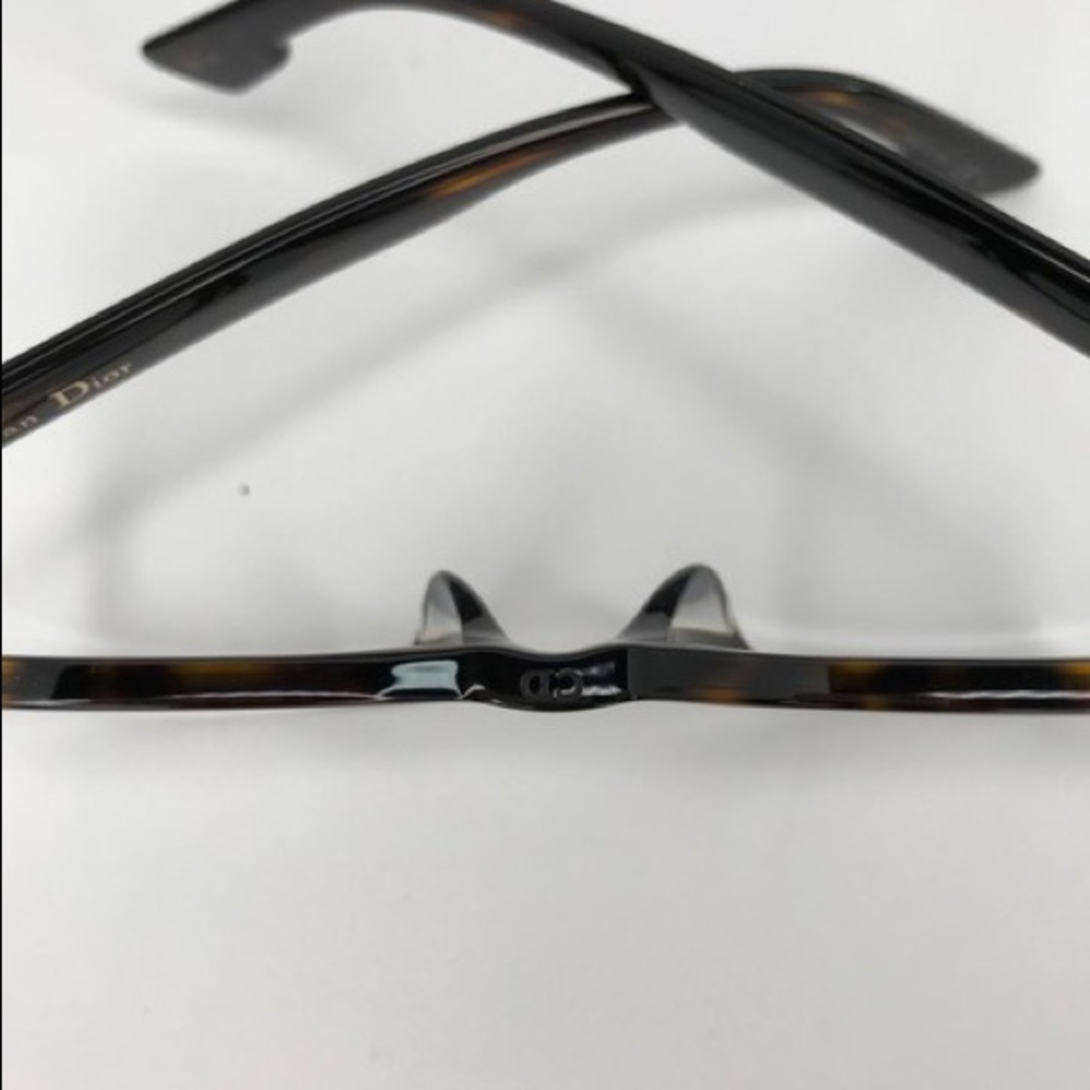 Dior Ladies Tortoise Aviator/Pilot Eyeglass Frames Diorcd2f 086 51 Eyeglasses - Picture 6 of 9